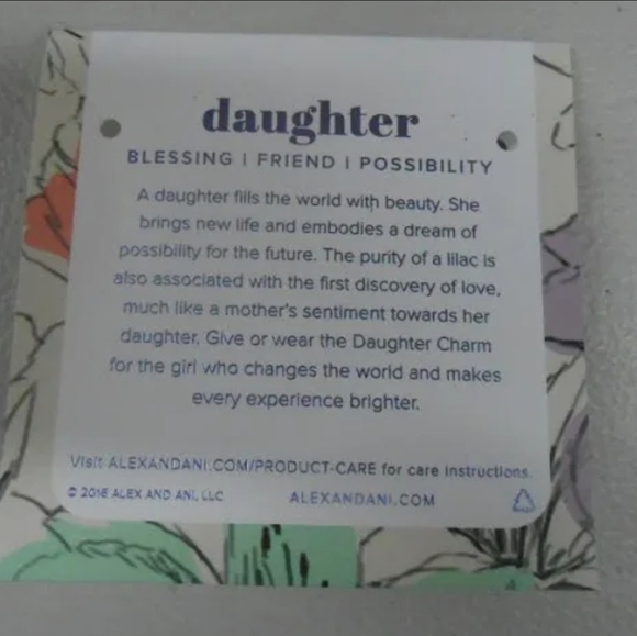 Alex and Ani Daughter bracelet - Picture 4 of 4